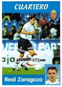 Figurina Cuartero - Liga Spagnola 1997-1998 - Panini