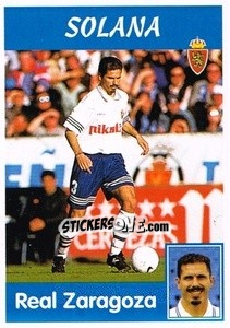 Sticker Solana - Liga Spagnola 1997-1998 n. 214 - Panini