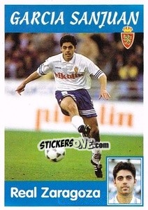 Sticker Garcia Sanjuan - Liga Spagnola 1997-1998 n. 219 - Panini