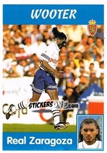 Sticker Wooter - Liga Spagnola 1997-1998 - Panini