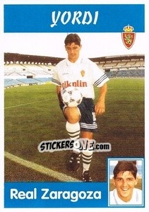 Figurina Yordi - Liga Spagnola 1997-1998 - Panini