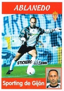Cromo Ablanedo - Liga Spagnola 1997-1998 - Panini