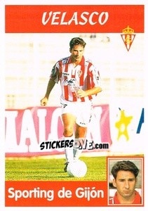 Sticker Velasco - Liga Spagnola 1997-1998 n. 226a - Panini