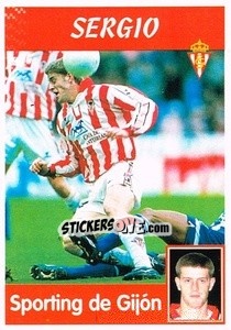 Sticker Sergio - Liga Spagnola 1997-1998 n. 227 - Panini