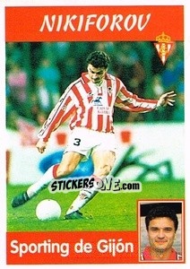Cromo Nikiforov - Liga Spagnola 1997-1998 - Panini