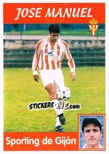Sticker Jose Manuel - Liga Spagnola 1997-1998 n. 231 - Panini
