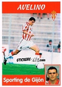 Sticker Avelino - Liga Spagnola 1997-1998 n. 233 - Panini