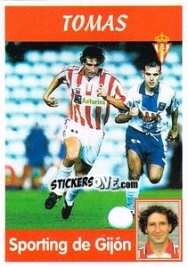 Figurina Tomas - Liga Spagnola 1997-1998 - Panini