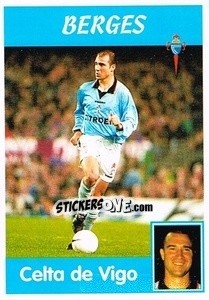 Cromo Berges - Liga Spagnola 1997-1998 - Panini