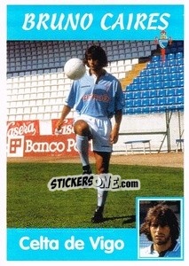Sticker Bruno Caires - Liga Spagnola 1997-1998 - Panini