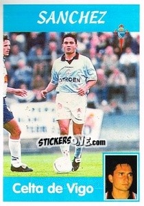 Figurina Sanchez - Liga Spagnola 1997-1998 - Panini