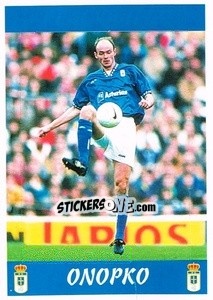 Cromo Onopko - Liga Spagnola 1997-1998 - Panini