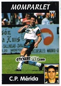 Figurina Momparlet - Liga Spagnola 1997-1998 - Panini