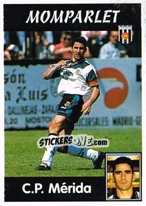Cromo Momparlet - Liga Spagnola 1997-1998 n. 277 - Panini