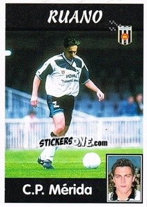 Cromo Ruano - Liga Spagnola 1997-1998 - Panini