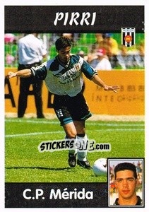 Figurina Pirri - Liga Spagnola 1997-1998 - Panini