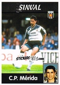 Cromo Sinval - Liga Spagnola 1997-1998 - Panini