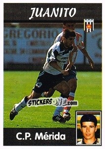 Cromo Juanito - Liga Spagnola 1997-1998 - Panini