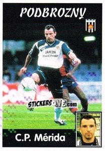 Figurina Podbrozny - Liga Spagnola 1997-1998 - Panini