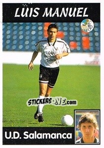Sticker Luis Manuel - Liga Spagnola 1997-1998 n. 291 - Panini