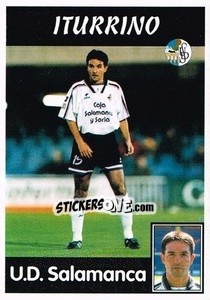 Cromo Iturrino - Liga Spagnola 1997-1998 - Panini