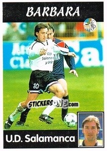 Cromo Barbara - Liga Spagnola 1997-1998 - Panini