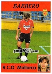 Sticker Barbero - Liga Spagnola 1997-1998 - Panini