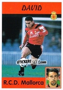 Sticker David - Liga Spagnola 1997-1998 - Panini