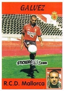 Figurina Galvez - Liga Spagnola 1997-1998 - Panini