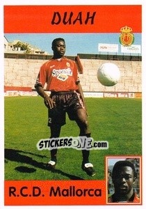 Sticker Duah - Liga Spagnola 1997-1998 n. 317a - Panini