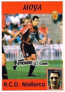 Cromo Moya - Liga Spagnola 1997-1998 - Panini