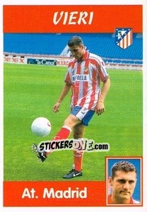Sticker Vieri (At. Madrid) - Liga Spagnola 1997-1998 - Panini