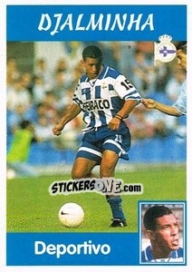 Sticker Djalminha (Deportivo) - Liga Spagnola 1997-1998 - Panini