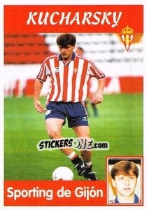 Cromo Kucharsky (Sporting de Gijón) - Liga Spagnola 1997-1998 - Panini