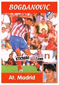 Sticker Bogdanovic (At. Madrid) - Liga Spagnola 1997-1998 n. 340 - Panini