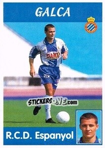 Figurina Galca (R.C.D. Espanyol) - Liga Spagnola 1997-1998 - Panini