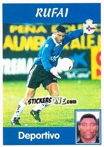 Sticker Rufai (Deportivo) - Liga Spagnola 1997-1998 - Panini
