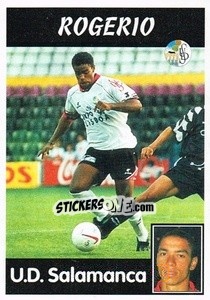 Cromo Rogerio (U.D. Salamanca) - Liga Spagnola 1997-1998 - Panini