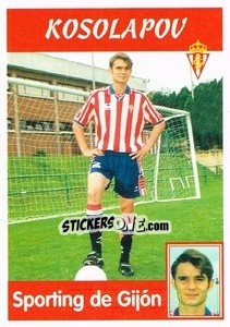 Sticker Kosolapov (Sporting de Gijón) - Liga Spagnola 1997-1998 n. 353 - Panini