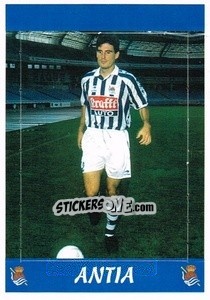 Sticker Antia (Real Sociedad) - Liga Spagnola 1997-1998 n. UI1 - Panini