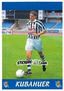 Figurina Kubhauer (Real Sociedad) - Liga Spagnola 1997-1998 - Panini