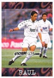 Cromo Raul - Liga Spagnola 1997-1998 - Panini