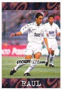 Sticker Raul - Liga Spagnola 1997-1998 n. CHL1 - Panini
