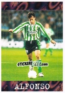 Sticker Alfonso - Liga Spagnola 1997-1998 - Panini