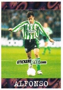 Sticker Alfonso - Liga Spagnola 1997-1998 n. CHL3 - Panini