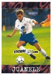 Cromo Juanele - Liga Spagnola 1997-1998 - Panini