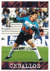 Figurina Ceballos - Liga Spagnola 1997-1998 - Panini