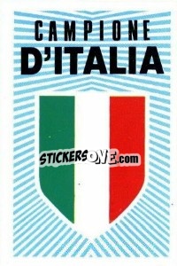 Sticker Campione D'Italia - Calcio 1989 - Euroflash