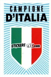 Sticker Campione D'Italia - Calcio 1989 n. SC2 - Euroflash