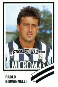 Cromo Paolo Giovannelli